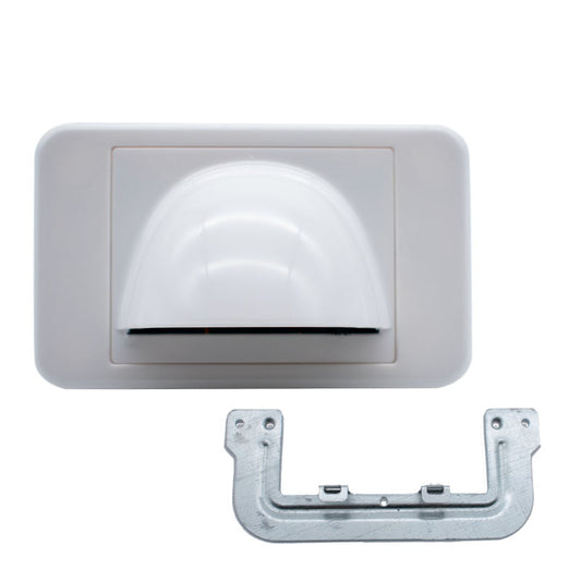 Single Gang Bullnose Wall Plate